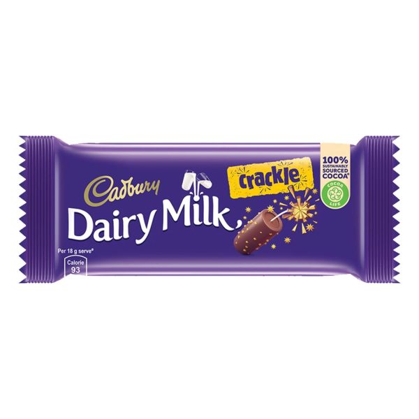 Cadbury Dairy Milk Crackle Mrp-40/40pcs