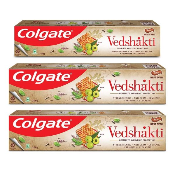 Colgate Vedshakti Toothpaste 6pcs