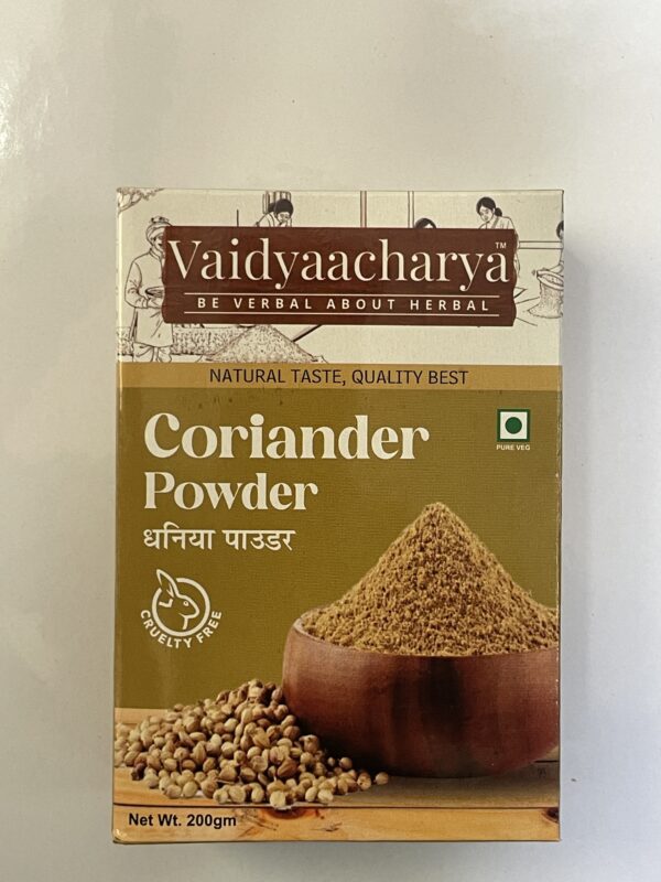 Vaidyaacharya Coriander Powder | Dhaniya Powder 200grm