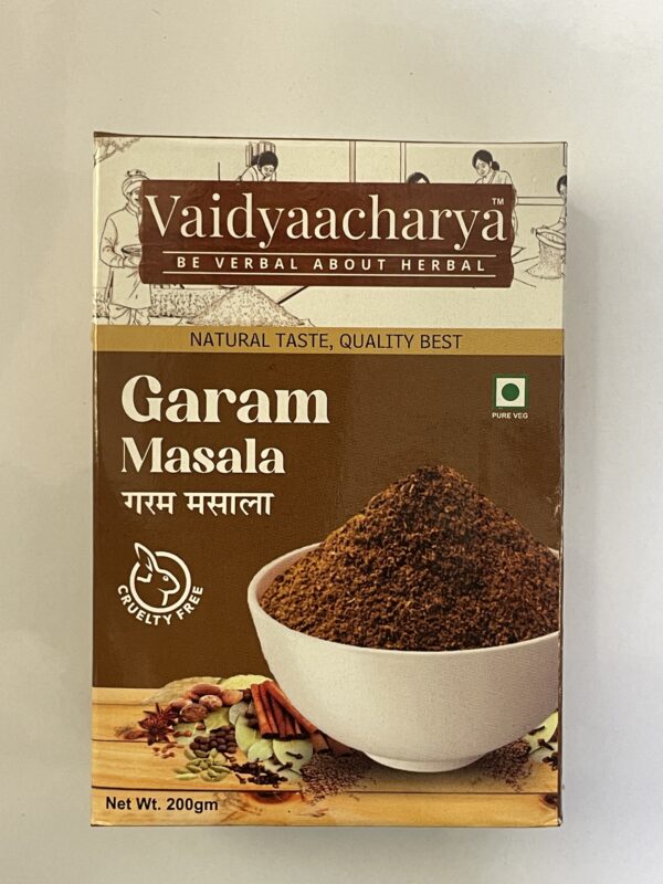 Vaidyaacharya Garam Masala 200grm