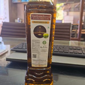 Pure Mustard oil - Vaidyaacharya 1ltr 12pcs